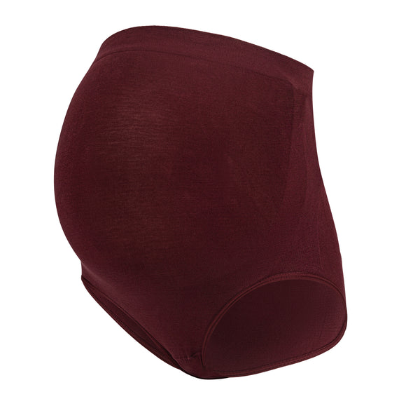 Maternity Briefs Burgundy