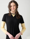 Pull On Sweatshirt Style Nightgown Yellow