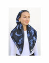 Blue Tiger Classice Pre-Tied Headscarf with Velvet Grip
