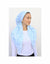 Whimsical Toile Classic Pre-Tied Headscarf with Velvet Grip