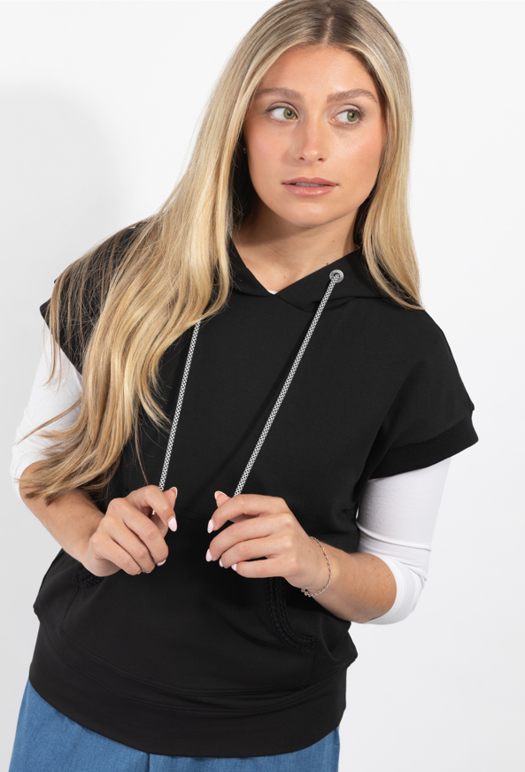 Von Bon Relaxed Hoodie Black