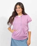 Von Bon Relaxed Hoodie Smoky Grape