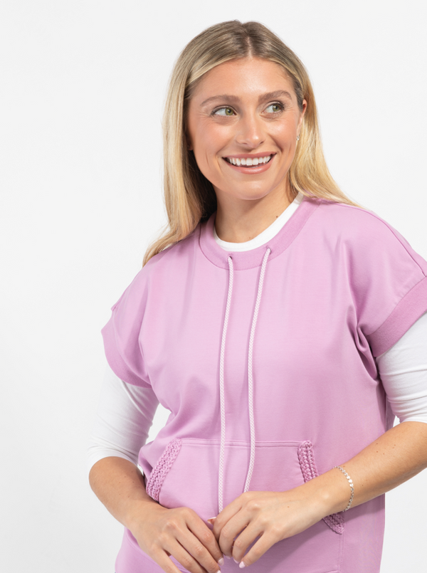 Von Bon Relaxed Top Smoky Grape