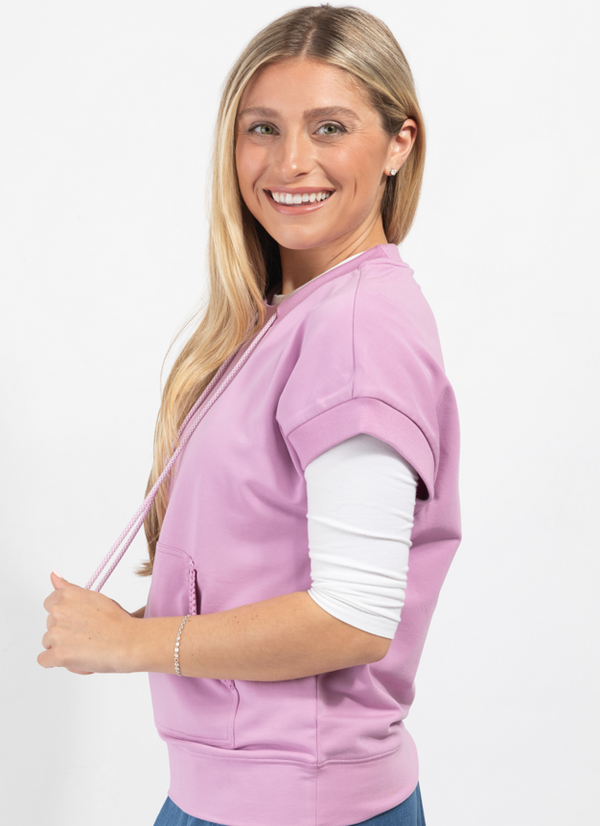 Von Bon Relaxed Top Smoky Grape