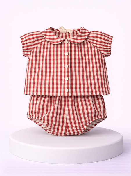 Soft Cherry Belle Toddler Playwear Set