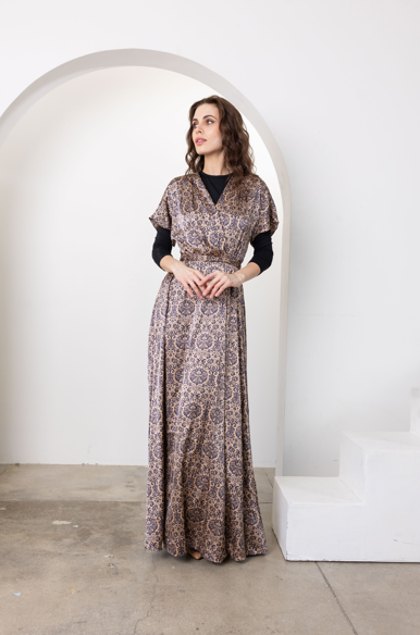 Golden Dune Maxi Dress