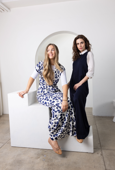 Blue Blossom Maxi Dress