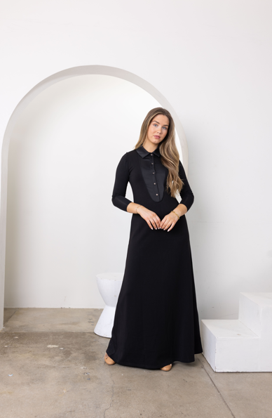 Classic Black Maxi Jumper