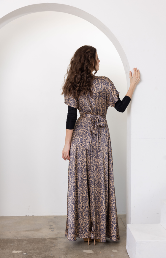 Golden Dune Maxi Dress