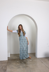 Elegant Printed Maxi Dress