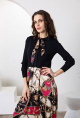 Royal Chain Jumper & Cardigan Set