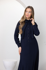Navy Grace Maxi Dress