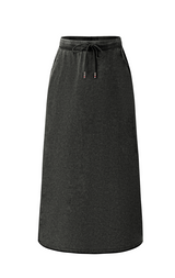 Washed Black Lounge Skirt