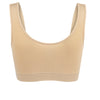Retuck Seamless Sports Bra for Women Nude