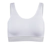 Seamless Sports Bra for Women White