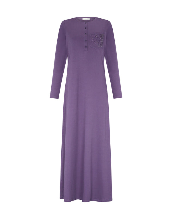 Button Front Nightgown