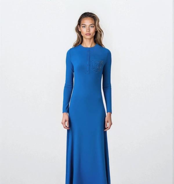 Button Front Nightgown