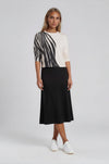 Brushstroke Zebra Top