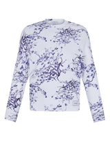Ivory Blue Blossom Top
