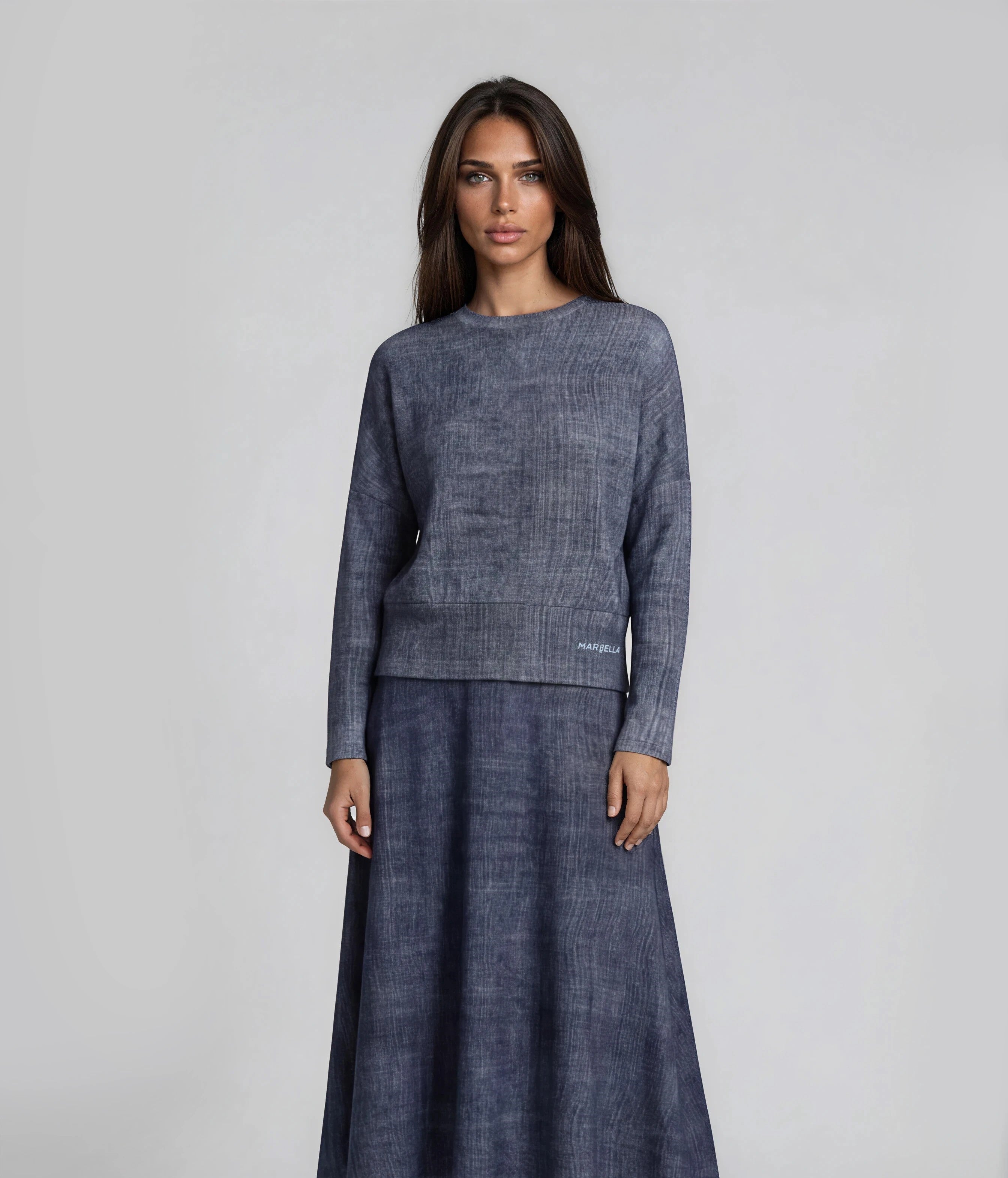 Denim Mist Skirt