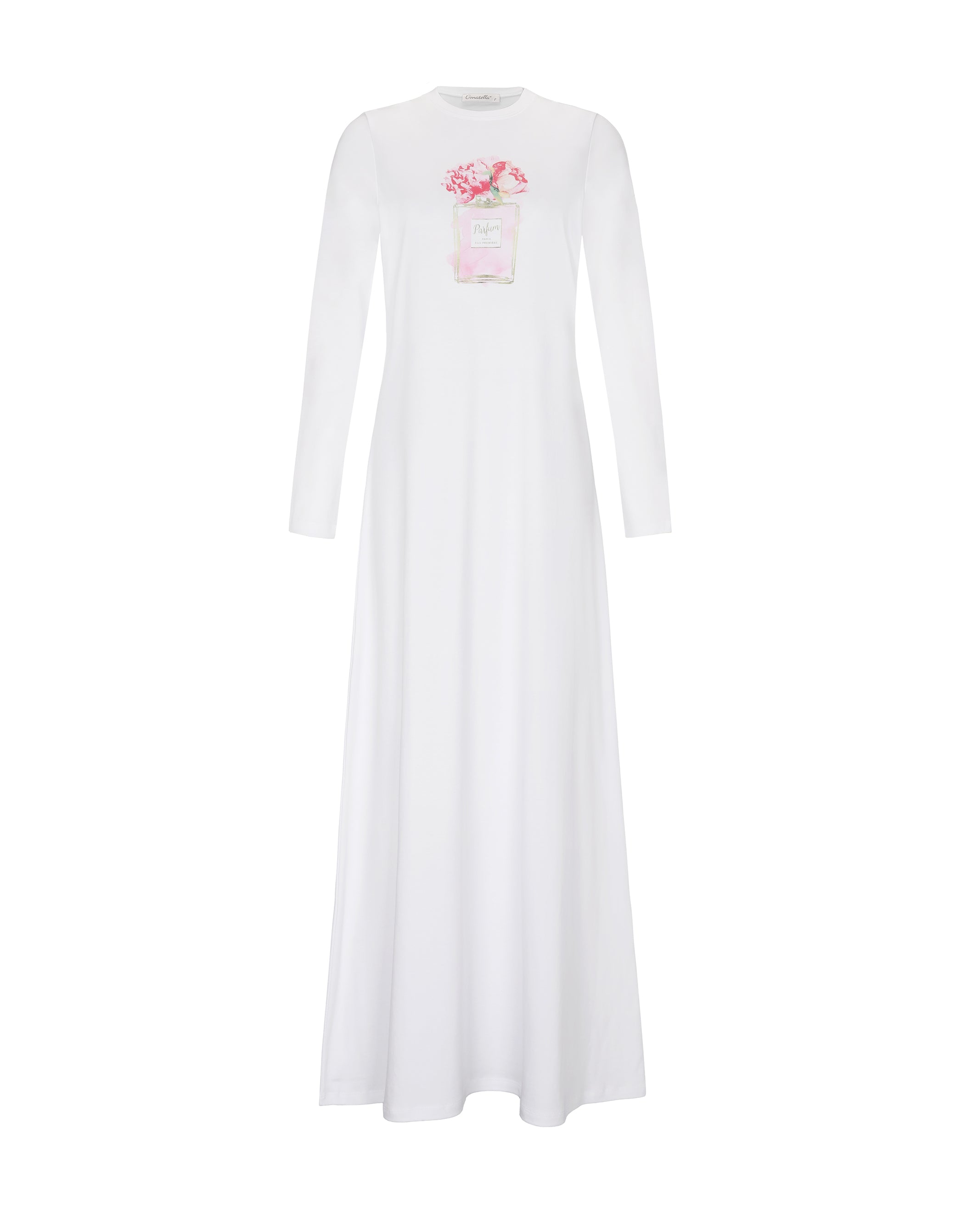White Perfume Nightgown