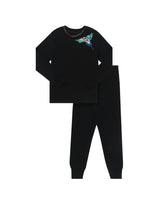 Pima Cotton Magic Bird Kids Pajamas Legging Playwear Set Pink