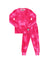 Pima Cotton Kids Pajamas Legging Playwear Set Denim Wash Pink