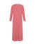 Pima Cotton Kids and Teen Nightgown Lounger with Stitched Seams Red Pink