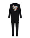 Kids and Teen Pima Cotton Pastel Heart Tunic Set