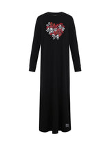 Kids and Teen Pima Cotton Bow Heart Nightgown