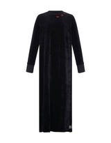Black Velvet Bow Nightgown