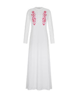 Elegant Pink Motif Nightgown