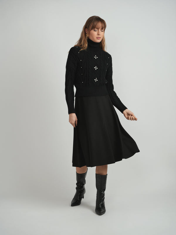 Coco de la MourDiamond Sweater