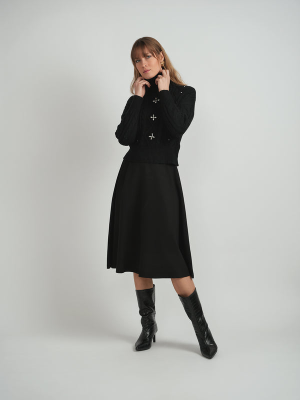 Coco de la MourDiamond Sweater