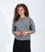Heather Grey Long Sleeve Sweatshirt With Classic Crew Neck Design