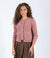 Heather Salmon Button Front Cardigan With Front Pockets
