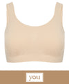 You 100-301 Seamless Beginners Sports Bra With Wide Straps