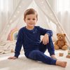 Royal Velvet Swirl 2-Piece Boys Pajama Set