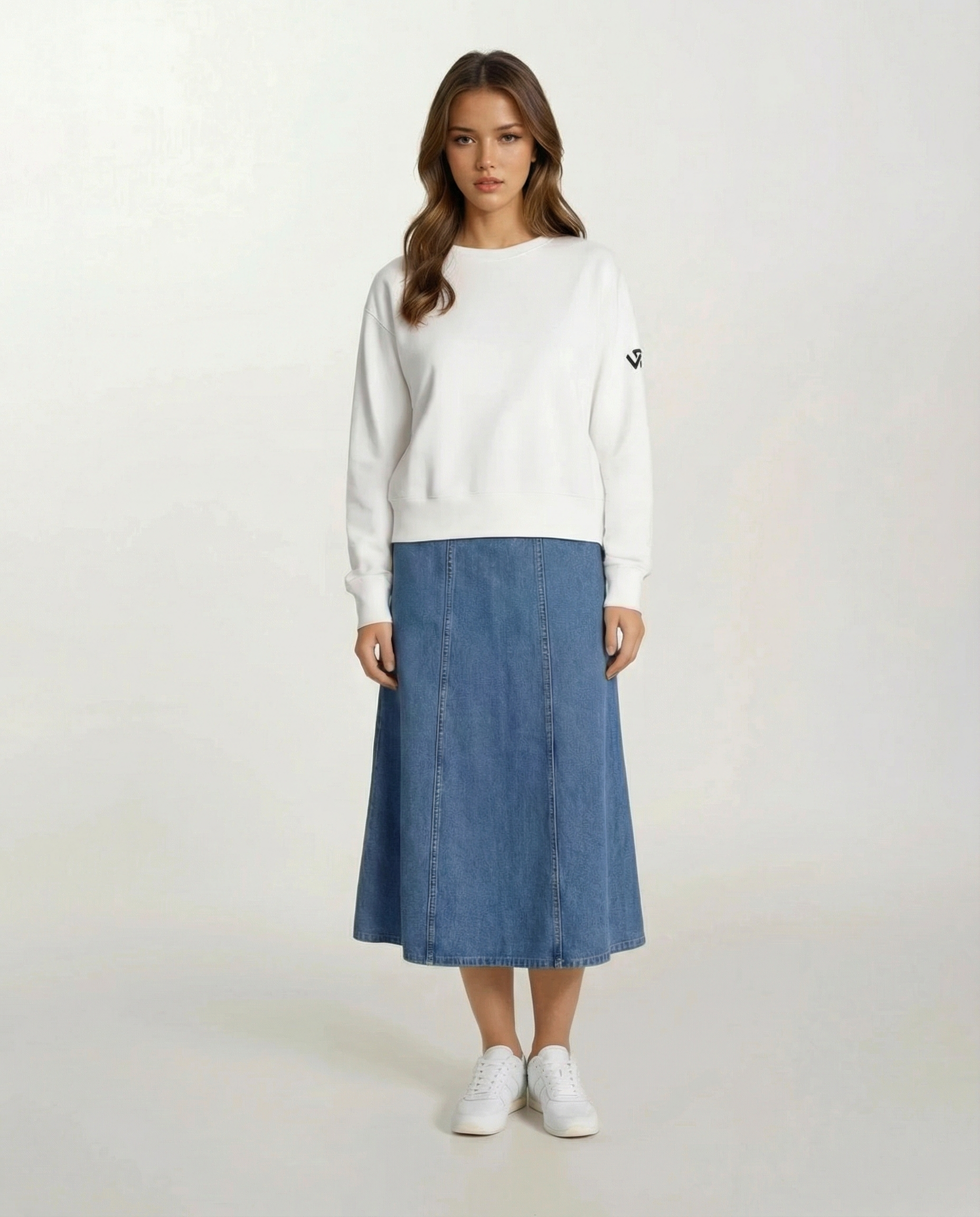 Crewneck Sweatshirt White