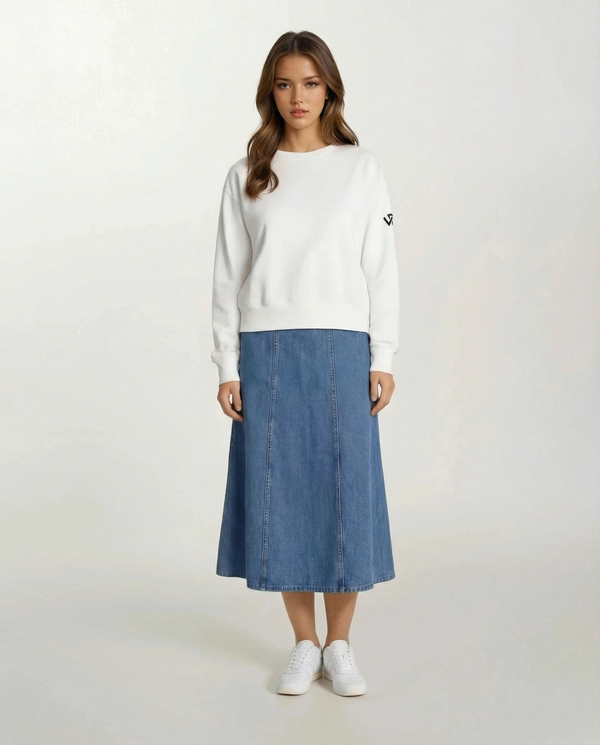 Crewneck Sweatshirt White