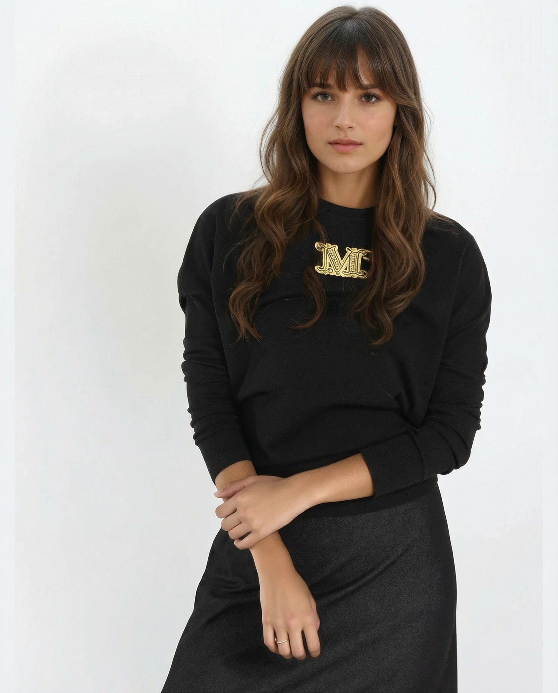 Monogram Crewneck Top