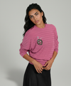 Rose Heart Embroidered Top