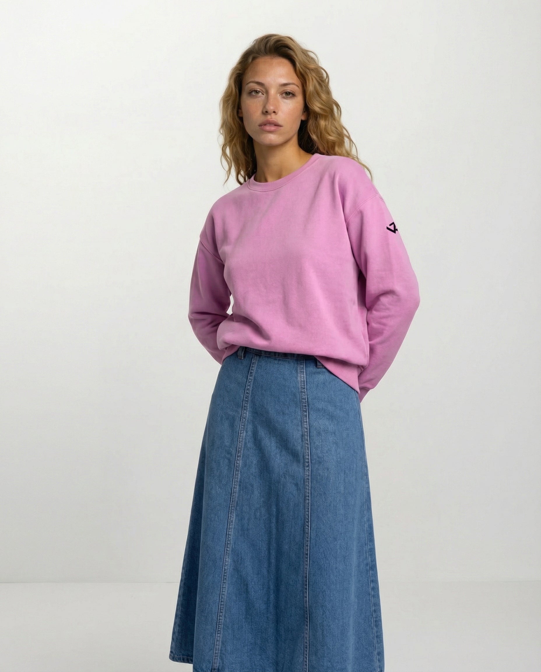 Crewneck Sweatshirt Pink