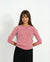 Pink Wash Ribbed Top