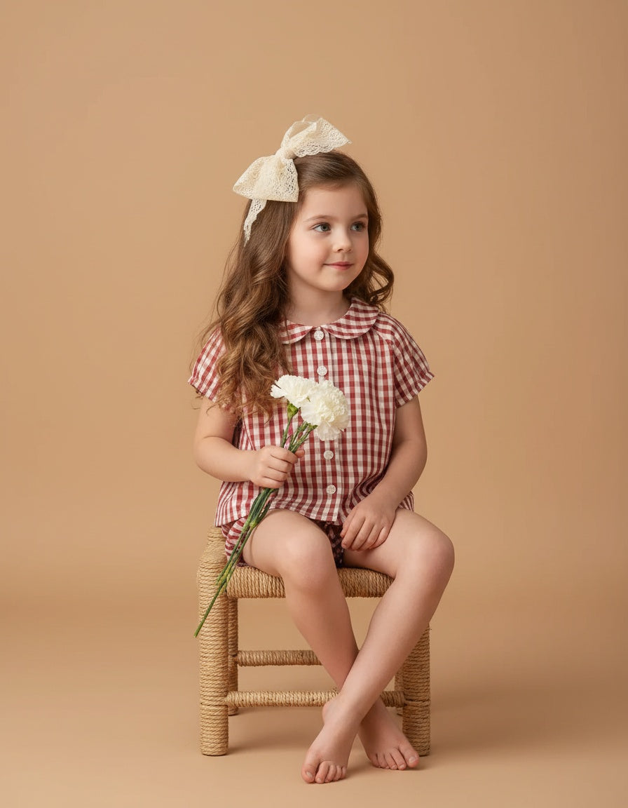 Scarlet Picnic Toddler Set Red