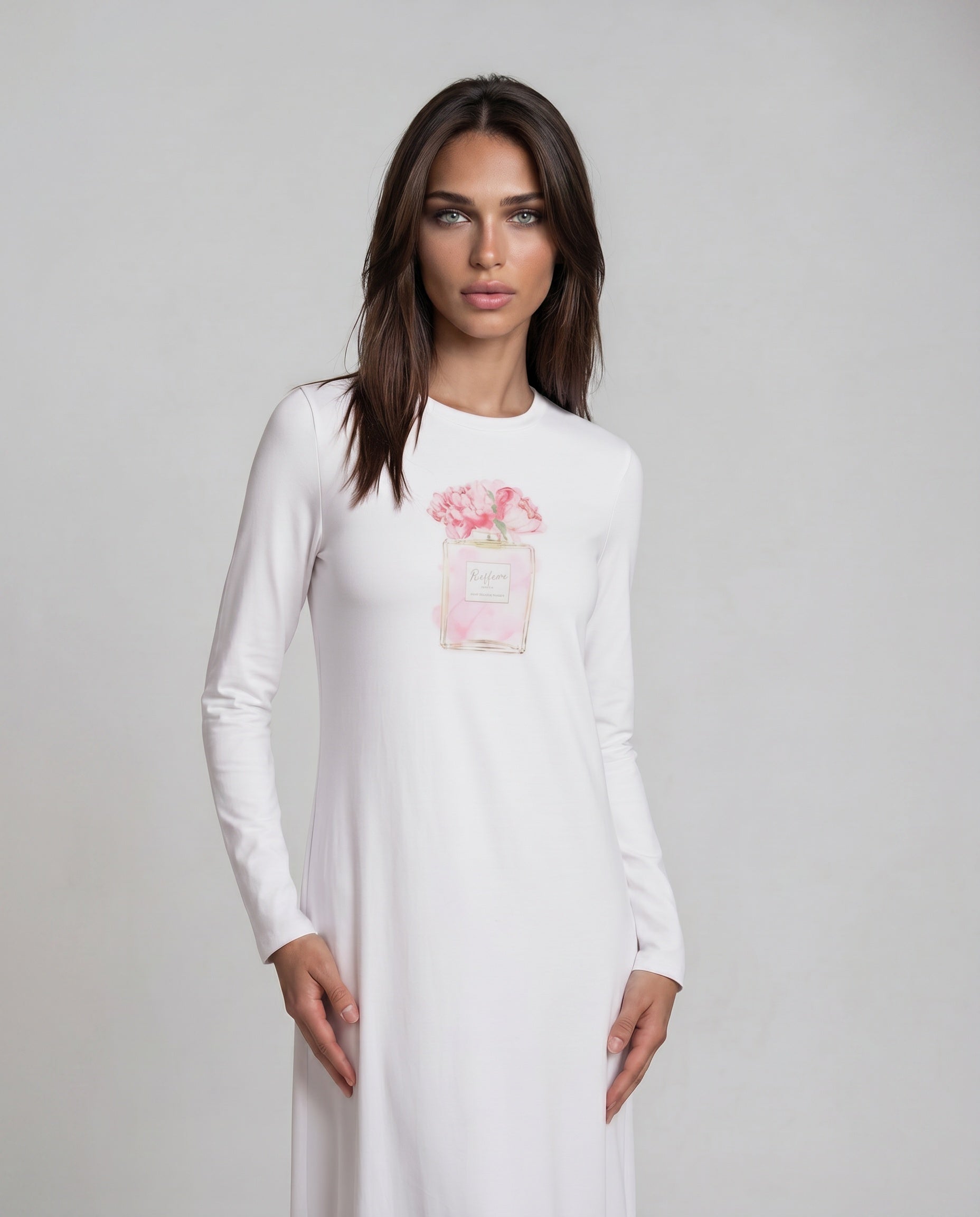 White Perfume Nightgown