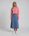 Washed Pink Comfort Top
