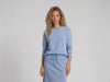 Washed Blue Comfort Top