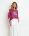Artistic Berry Crewneck