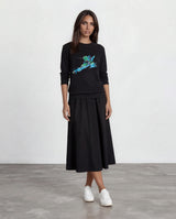 Aqua Bloom Sweatshirt